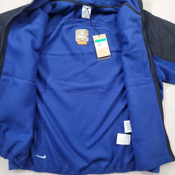 Nike ACG Wolf Tree Plus Mid Layer Hooded Jacket Medium Loose Fit HJ2458-010 - Picture 8 of 13